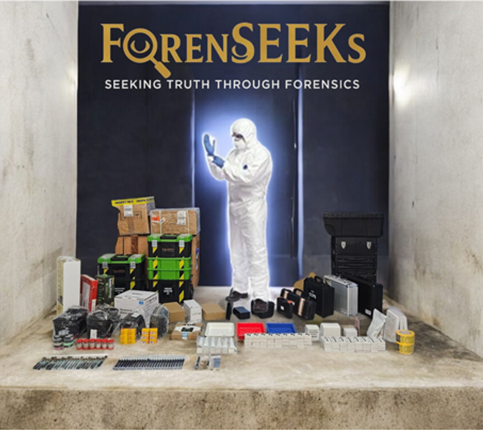 Forensic lab training tools and equipment
